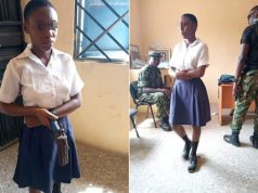Nigerian Student Caught And Arrested For Taking Gun To School To Shoot Her Teacher In Akwa Ibom