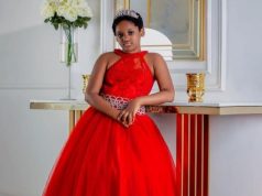 Moment Annie Idibia’s daughter, Olivia Idibia entered her room and fainted after seeing her make-up (Video)