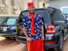 Yul Edochie reveals chat from fan blaming him for ruining their TV’s audio with his deep voice