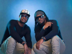 Moment Peter and Paul Okoye pay a visit to Lola Omotayo at her office (Video)
