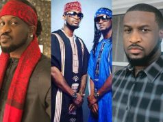 Obi Cubana, Mr Macaroni, Warri Pikin And Others React As Psquare Celebrate Birthday Together