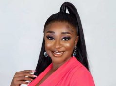 Nigerians drag Ini Edo as she allegedly welcomes baby with a married man (PHOTOS)