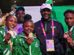 Commonwealth Games Medal Table: Team Nigeria moves up with second gold medal