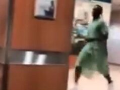 LMAO! Man Runs Out Of Hospital After Wife Left With His Phone (VIDEO)