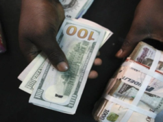 Exchange rate between naira and dollar falls to N722/$1 at the black market on 27th September 2022