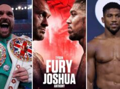 Anthony Joshua Completely Accepts All The Terms For Tyson Fury Dec. 3rd Fight