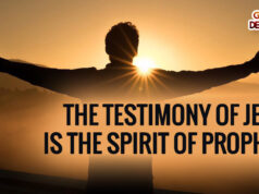 The Testimony Of Jesus Is The Spirit Of Prophecy
