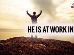 He is at work in you