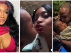 Davido’s 4th baby mama, Larissa London, reveals their son Dawson’s Yoruba name in new video