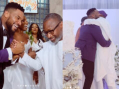 “Dearest Uncle”- Kunle Remi Appreciates Femi Otedola After Wedding to Billionaire’s Niece