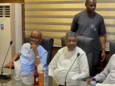 Atiku, Wike attend PDP national caucus meeting in Abuja
