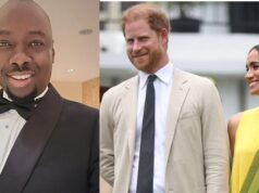 Obi Cubana brags after hosting Prince Harry and Meghan Markle in his luxury hotel