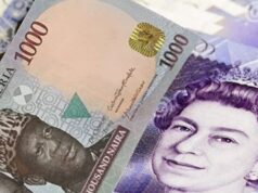Naira lurks within N2,000 price mark against British Pounds